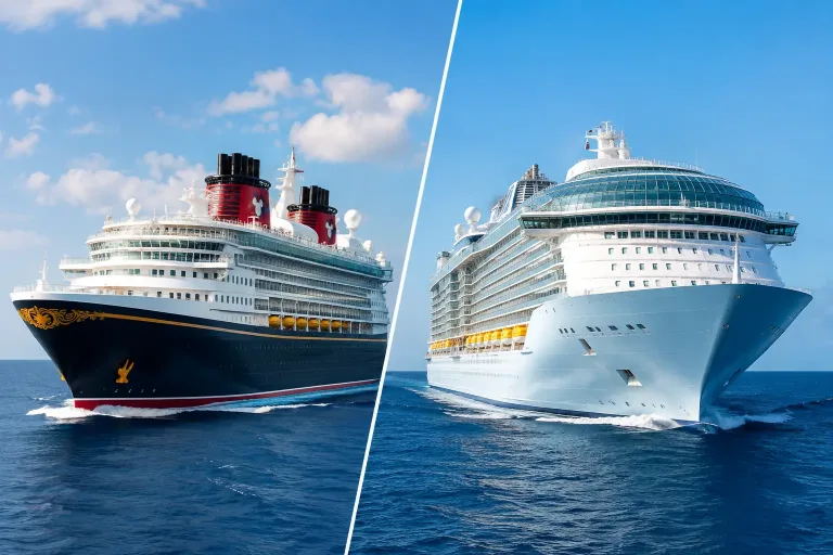 Disney Adventure versus Royal Caribbean Compared